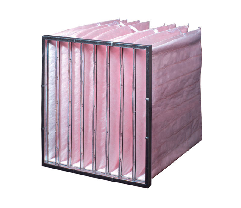 F9 pocket bag filter for HVAC secondary filtration